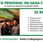 Únete al equipo de SAGA FALABELLA: ¡Postula ya para nuestra convocatoria 2023!